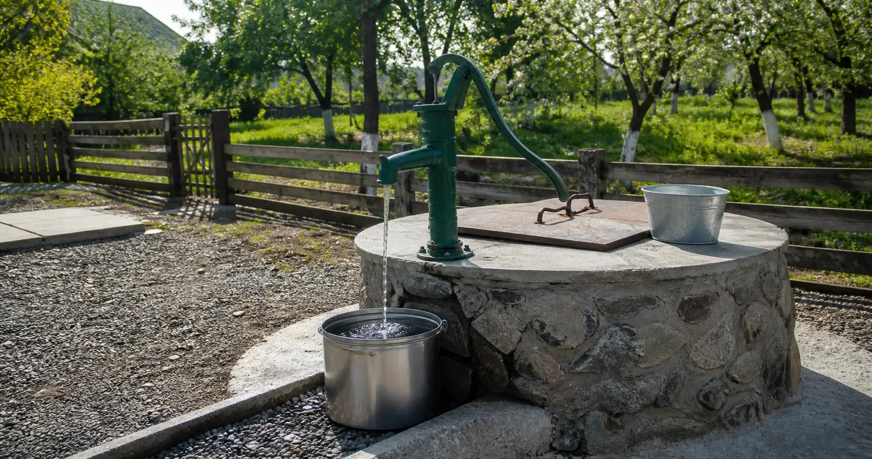 Imagine tematică pentru evaluarea și igienizarea surselor de apă